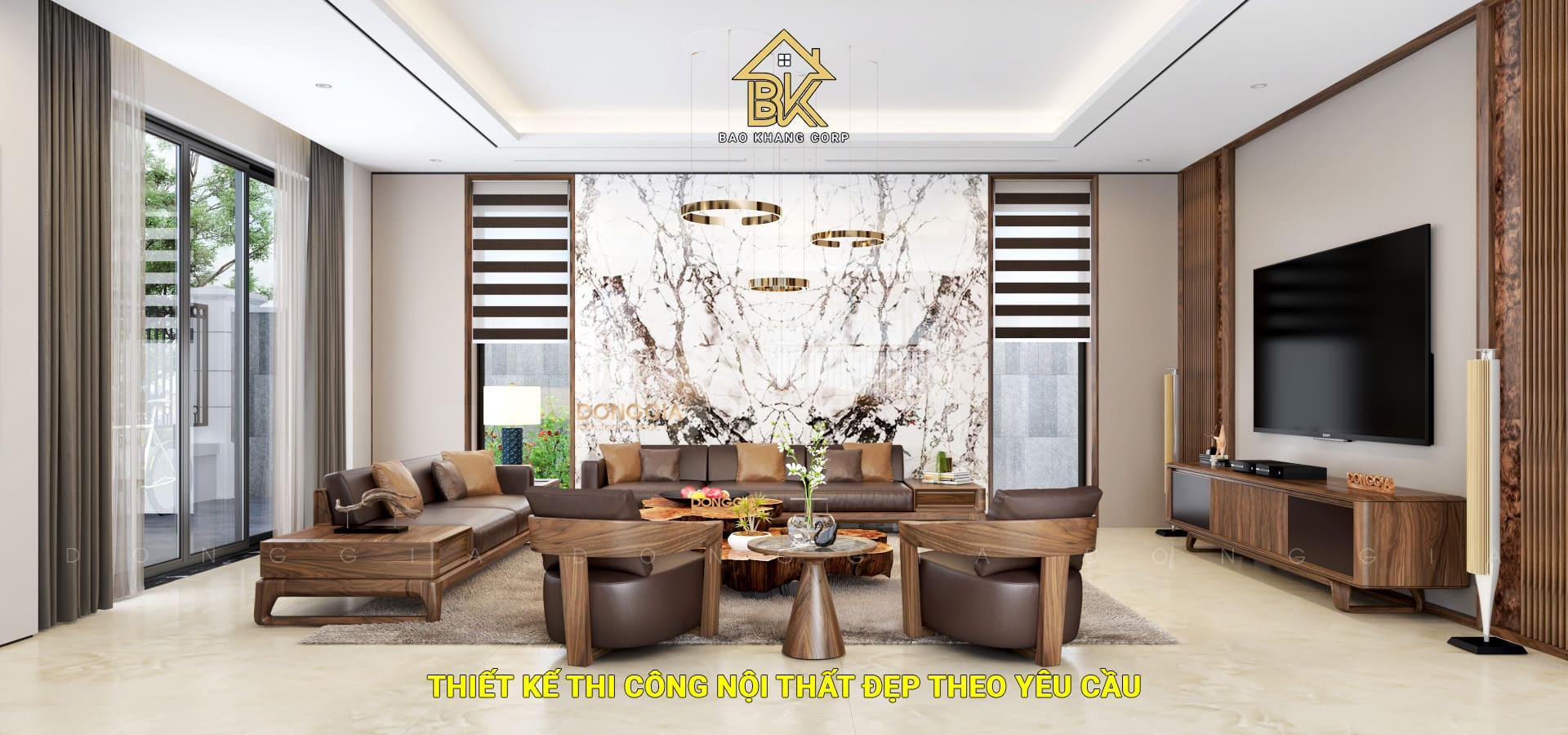 Thiết Kế Thi Công Nội Thất Đẹp Theo Yêu Cầu - Bảo Khang Corp