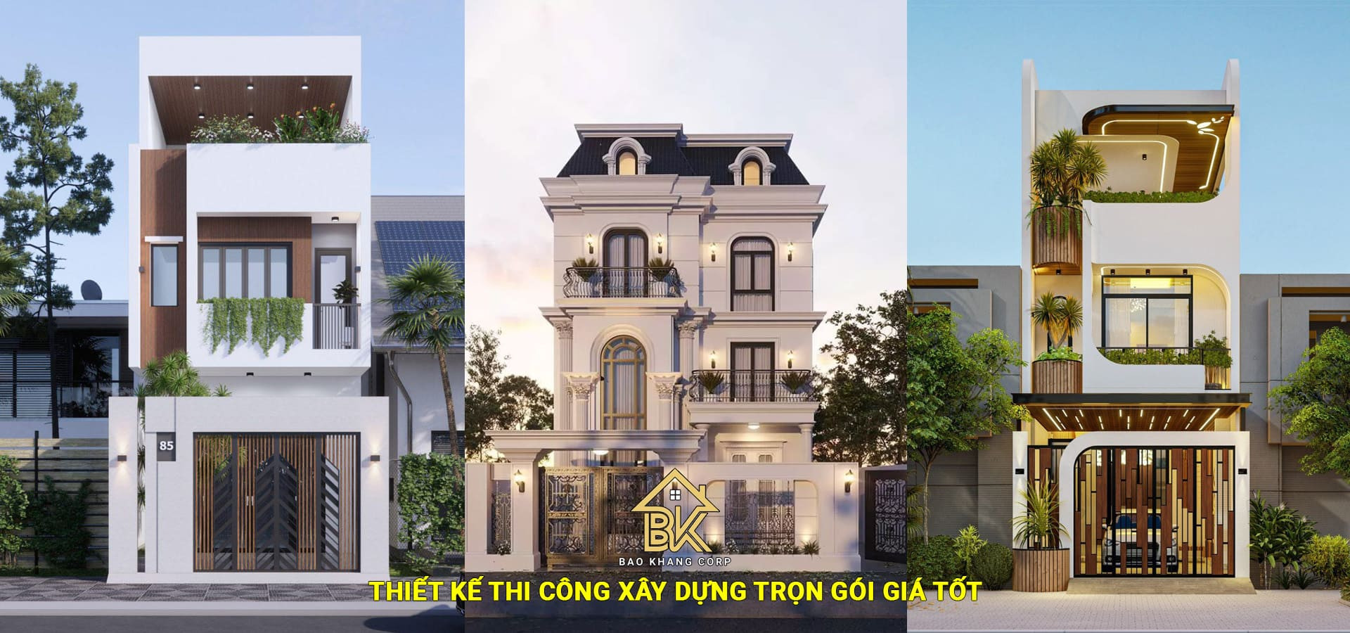 Thiết Kế Thi Công Xây Dựng Trọn Gói - Bảo Khang Corp